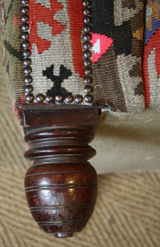 Kilim Antique 2-seater Chesterfield